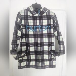 Burton DryRide Plaid Colombo Full Zip Hoodie